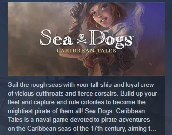 Sea Dogs: Caribbean Tales АВТОДОСТАВКА STEAM РОССИЯ