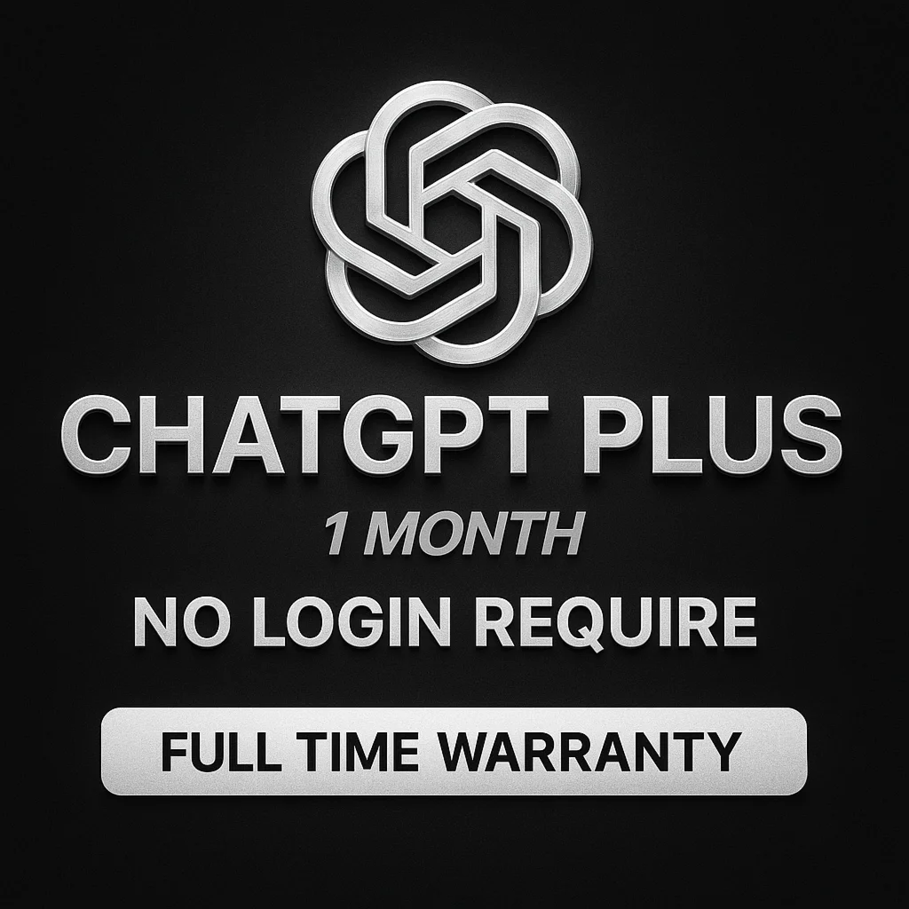 ChatGPT PLUS | 1 МЕСЯЦ | ВХОД НЕ ТРЕБУЕТСЯ