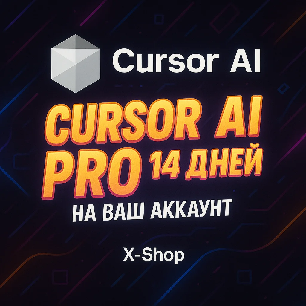 Cursor AI Pro Trial 7 дней | Быстро на ваш аккаунт
