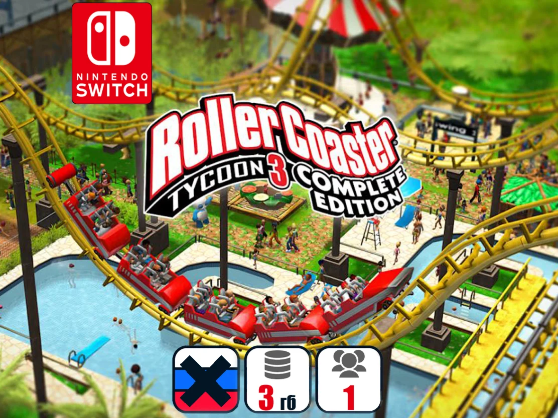 RollerCoaster Tycoon 3 | Nintendo Switch