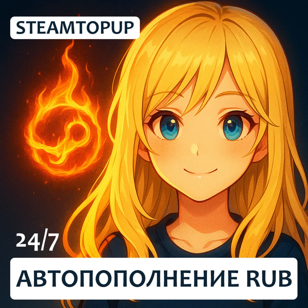  АВТОПОПОЛНЕНИЕ STEAM 24/7  от 50 РУБЛЕЙ