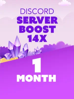 🚀 14 Discord Server Boosts – 1 Month