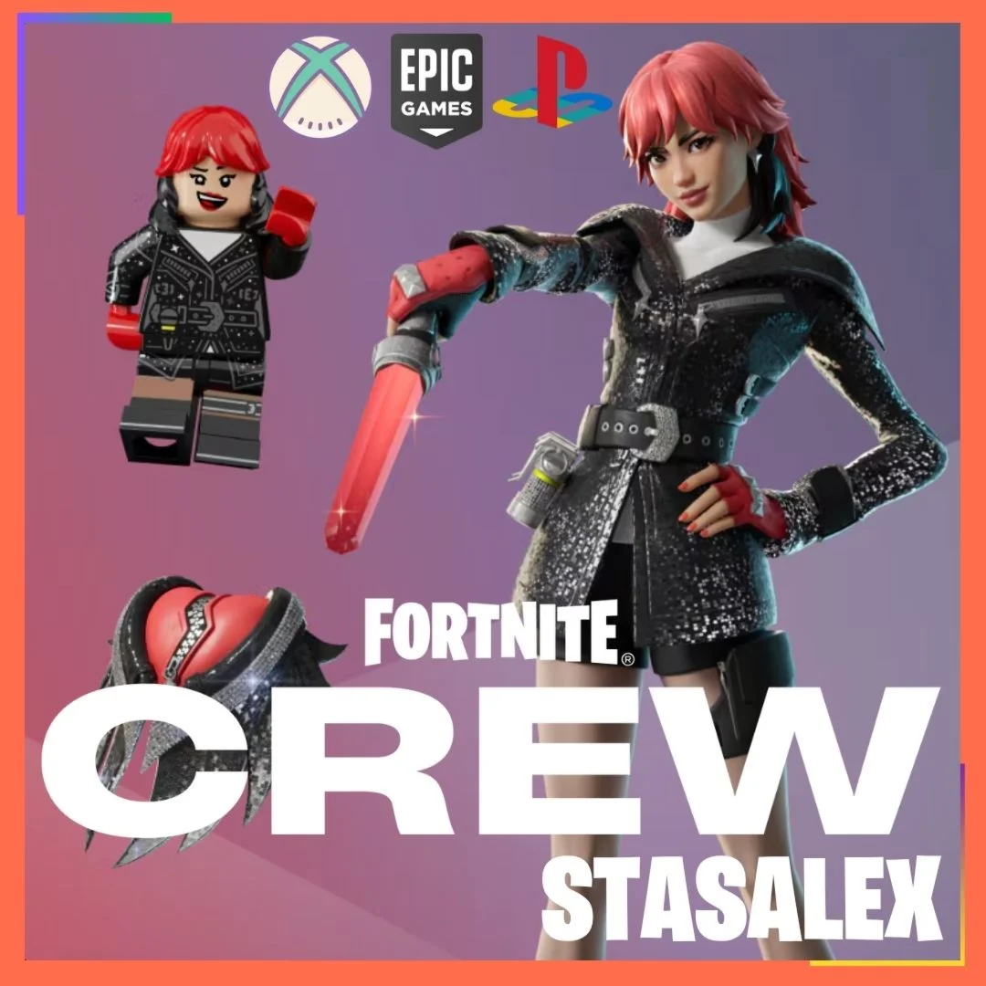 🚀FORTNITE CREW 1 МЕСЯЦ⭐БОЕВОЙ ПРОПУСК 1000 V-BUCKS🎁🚀