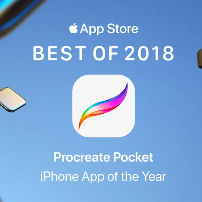 Procreate Pocket iPhone ios Appstore