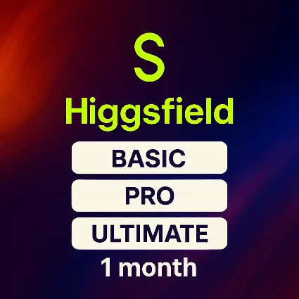 Базовый ИИ Хиггсфилда | Профессиональный | Безлимитный