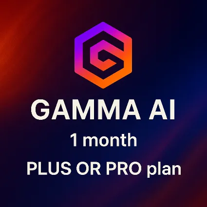 GAMMA.APP AI PLUS | PRO ПОДПИСКА | БЕЗ ВХОДА