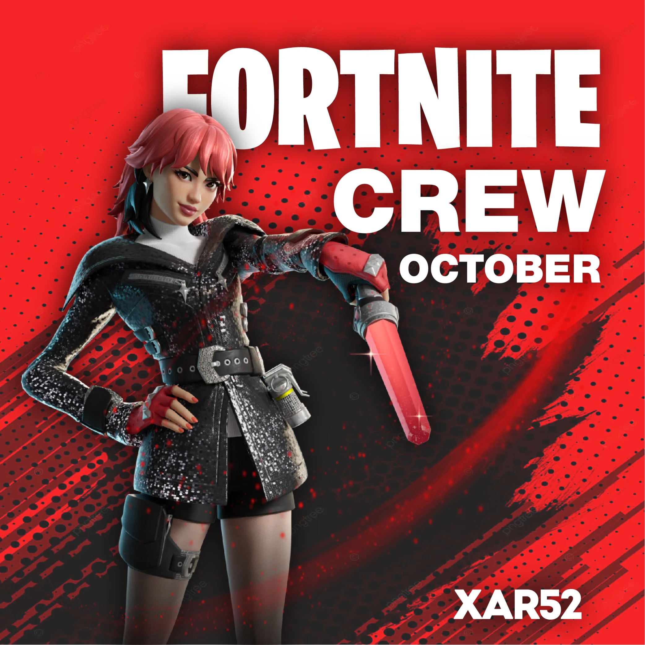 ✨FORTNITE CREW✨ 4 пропуска + 1000 В-Баксов + СКИН
