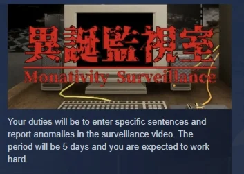 Monativity Surveillance АВТОДОСТАВКА STEAM РОССИЯ