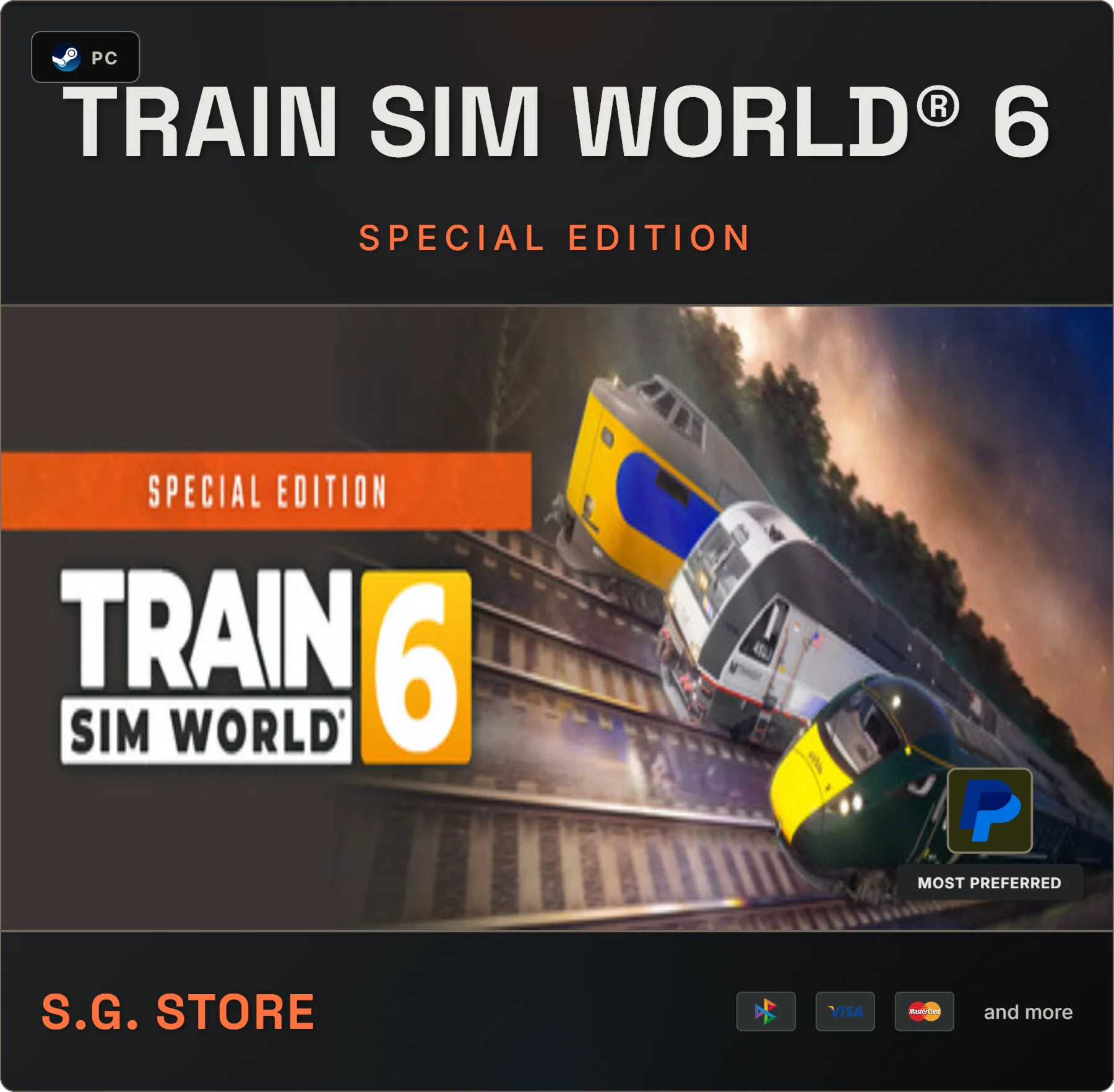 ️ Train Sim World® 6 VI: Special Edition Steam Offline
