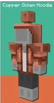 КЛЮЧ Java & Bedrock EditionHoodie Copper Golem