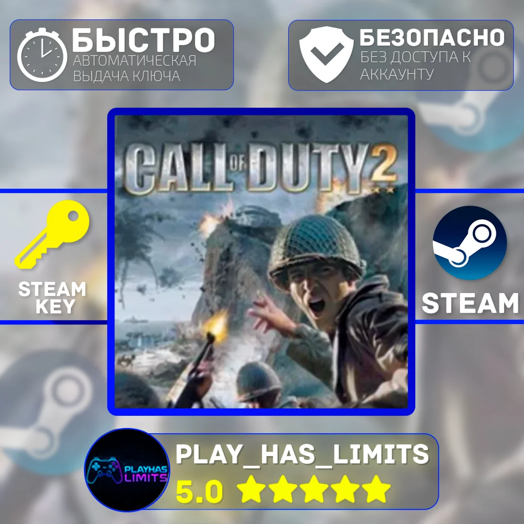 Call of Duty 2 КЛЮЧ STEAM Global + РФ