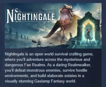 Nightingale АВТОДОСТАВКА STEAM GIFT РОССИЯ