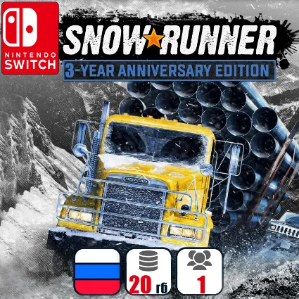 SnowRunner Anniversary 3-year | Nintendo Switch