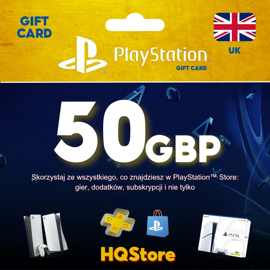 🔥 Карта PSN 50 фунтов (Великобритания) | Подарок