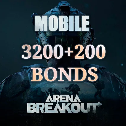 АВТО ID ARENA BREAKOUT MOBILE 3200+200 ОБЛИГАЦИЙ 24/7
