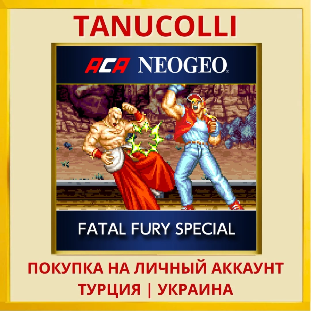 ACA NEOGEO FATAL FURY SPECIAL PS4/PS5/PS Турция/Украина