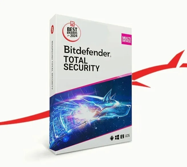 Код лицензии Bitdefender Total Security 1 на 1 год