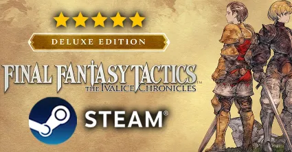 FINAL FANTASY TACTICS・DELUXE ED.・ВСЕ DLC・STEAM НА 90 ДН