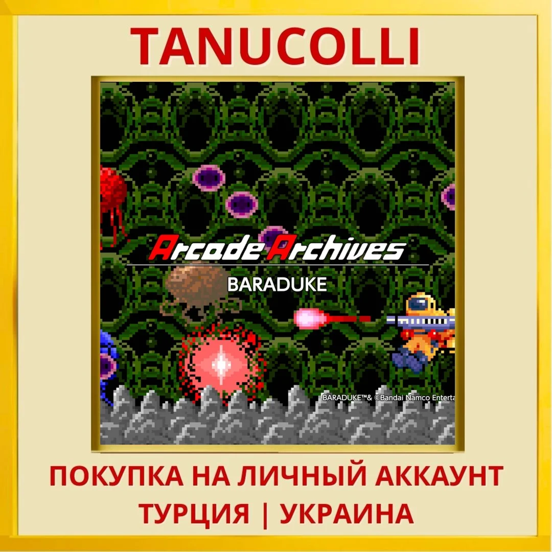 Arcade Archives BARADUKE PS4/PS5/PS Турция/Украина