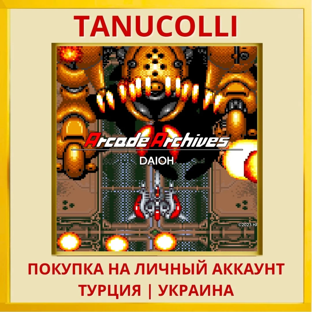 Arcade Archives DAIOH PS4/PS5/PS Турция/Украина