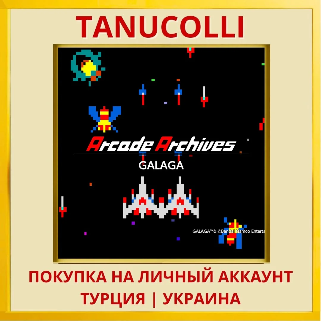 Arcade Archives GALAGA PS4/PS5/PS Турция/Украина