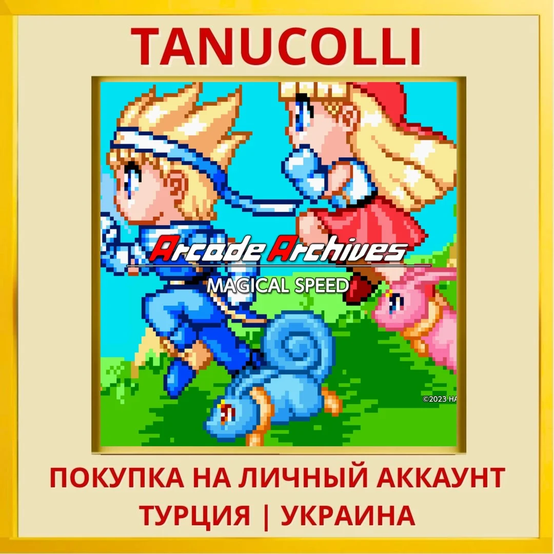 Arcade Archives MAGICAL SPEED PS4/PS5/PS Турция/Украина