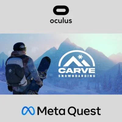 Carve Snowboarding Oculus Quest