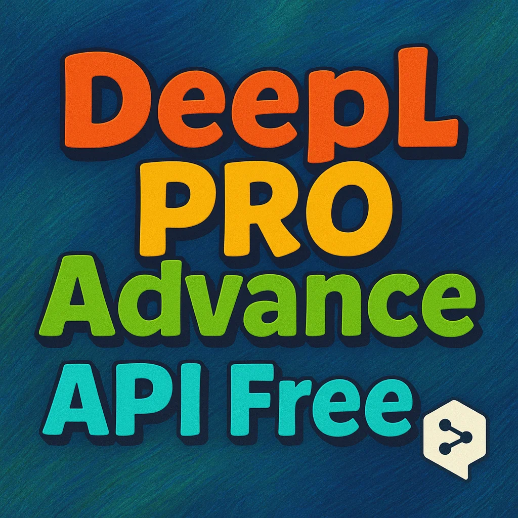 DeepL PRO Advance | API Бесплатно | 1 месяц персональн