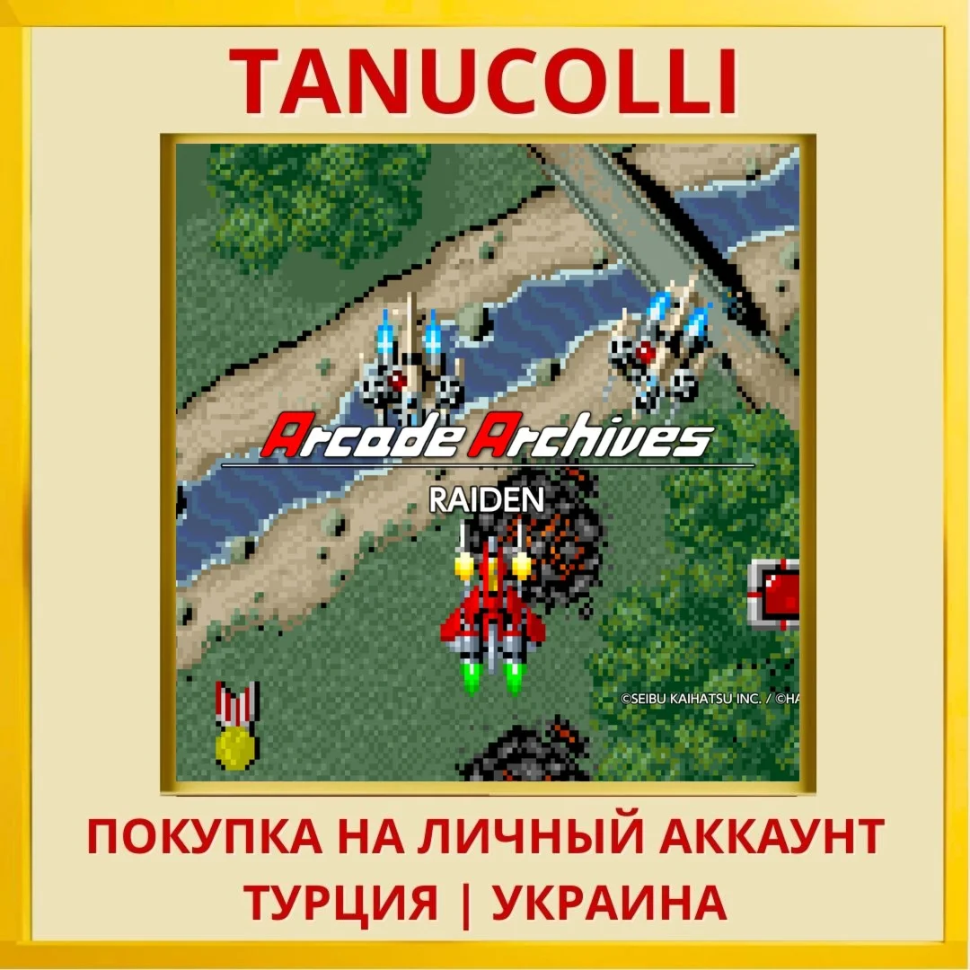 Arcade Archives RAIDEN PS4/PS5/PS Турция/Украина