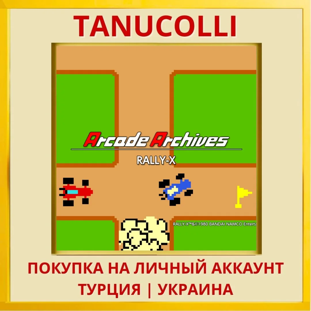 Arcade Archives RALLY-X PS4/PS5/PS Турция/Украина