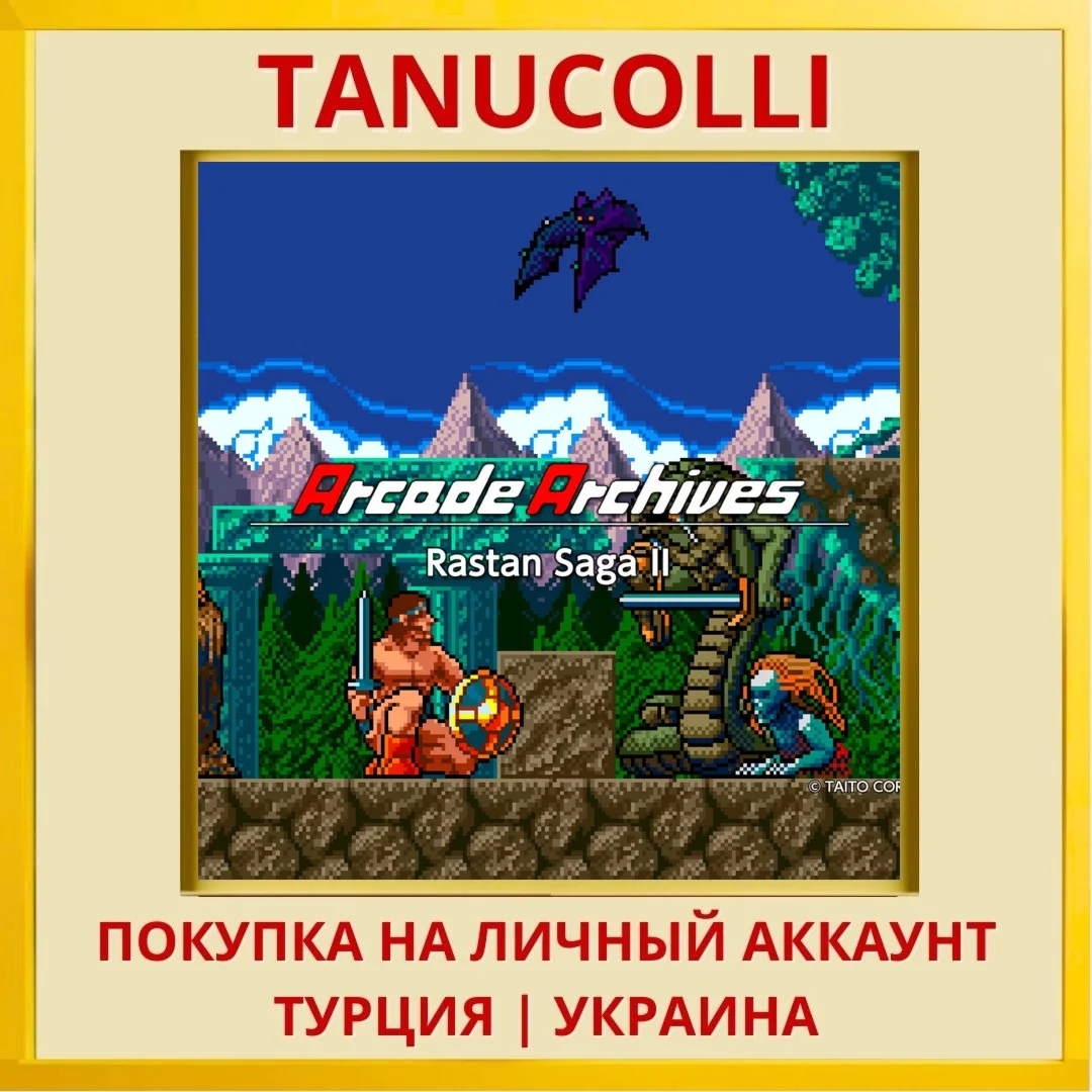 Arcade Archives RASTAN SAG... PS4/PS5/PS Турция/Украина