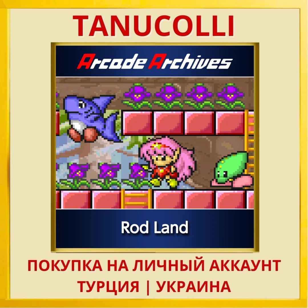 Arcade Archives Rod Landand PS4/PS5/PS Турция/Украина