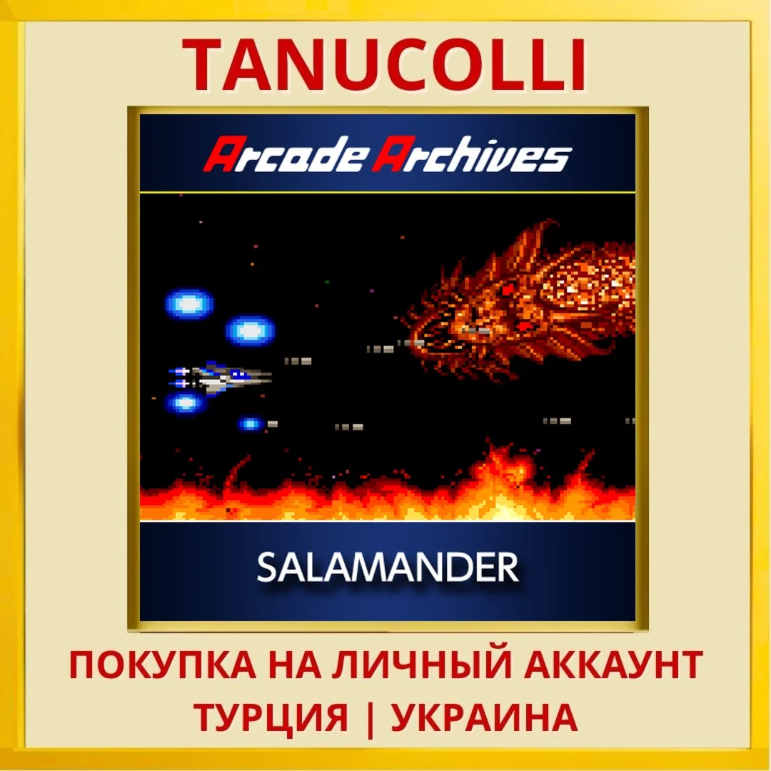 Arcade Archives SALAMANDER PS4/PS5/PS Турция/Украина
