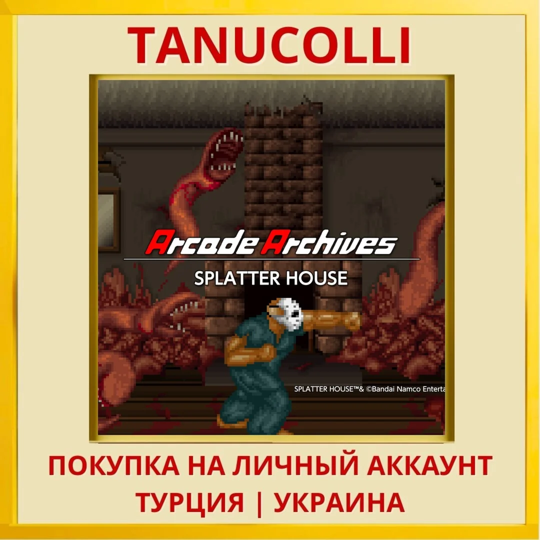 Arcade Archives SPLATTER H... PS4/PS5/PS Турция/Украина