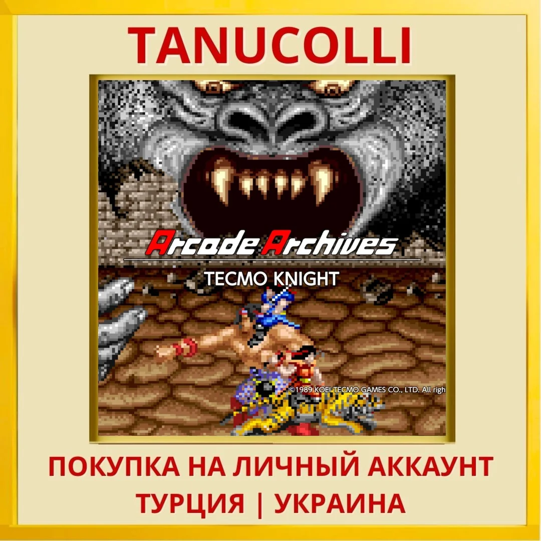 Arcade Archives TECMO KNIGHT PS4/PS5/PS Турция/Украина