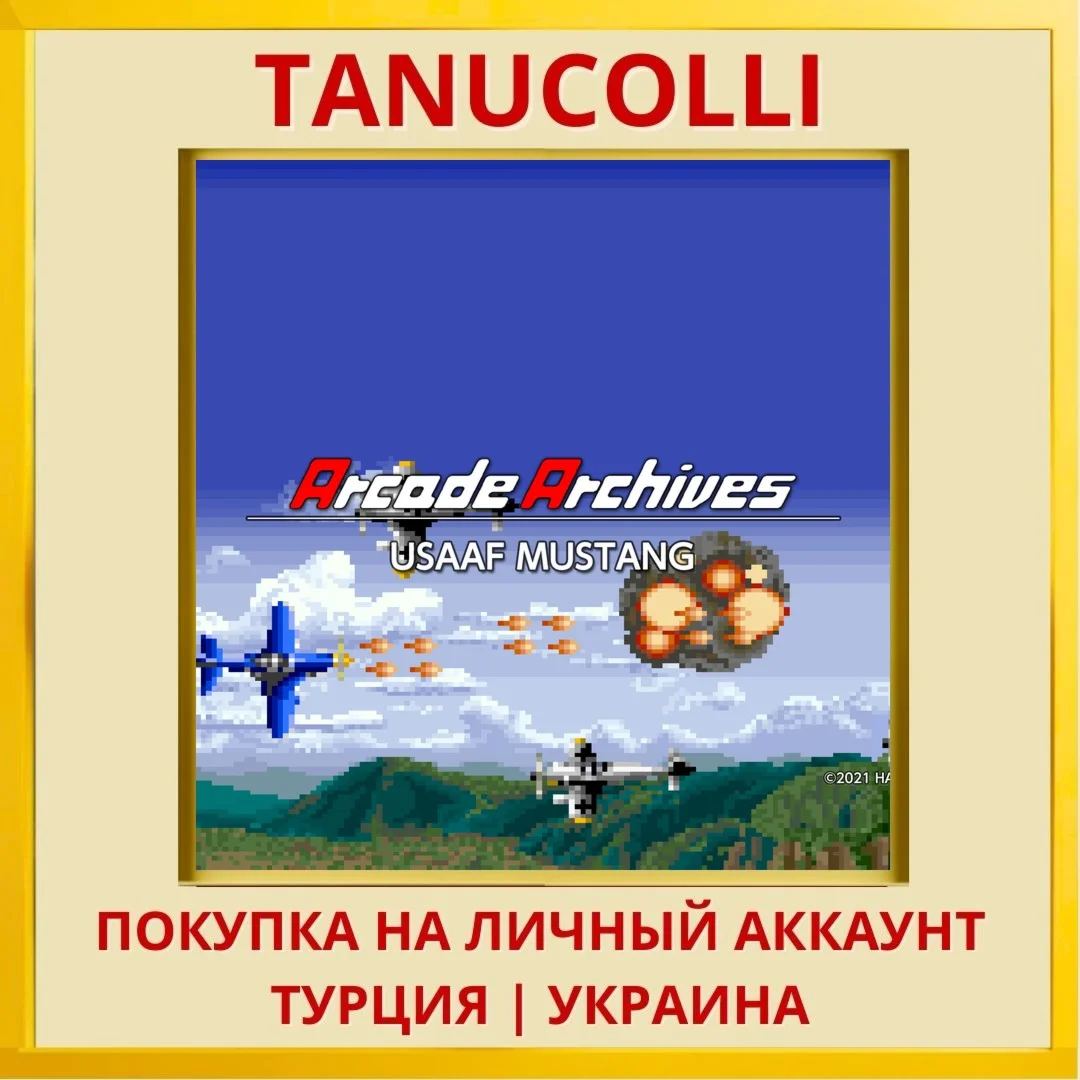 Arcade Archives USAAF MUSTANG PS4/PS5/PS Турция/Украина