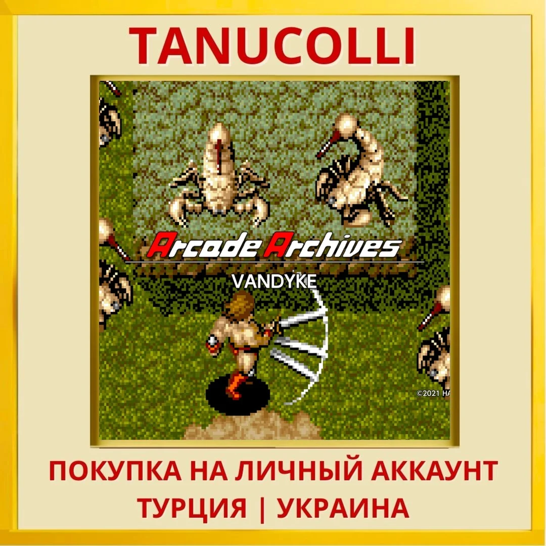 Arcade Archives VANDYKE PS4/PS5/PS Турция/Украина