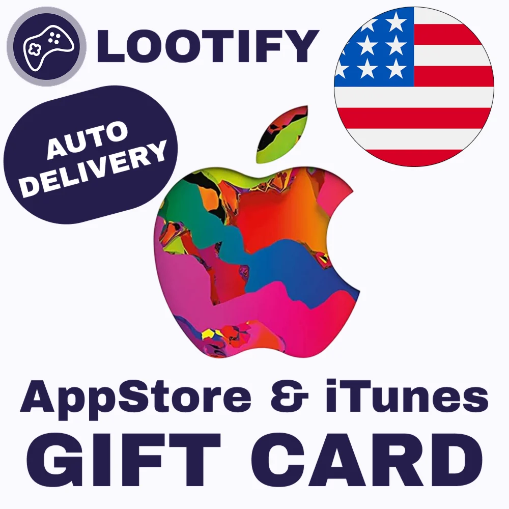 Apple Gift Card | 2/5/10/25/50/100 USD | США [АВТО]