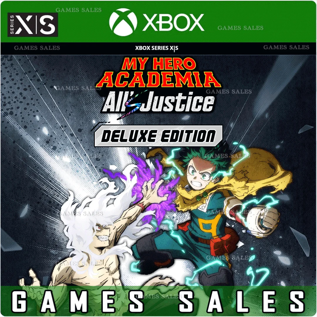 MY HERO ACADEMIA: ALL’S JUSTICE DELUXE️XBOXКЛЮЧ