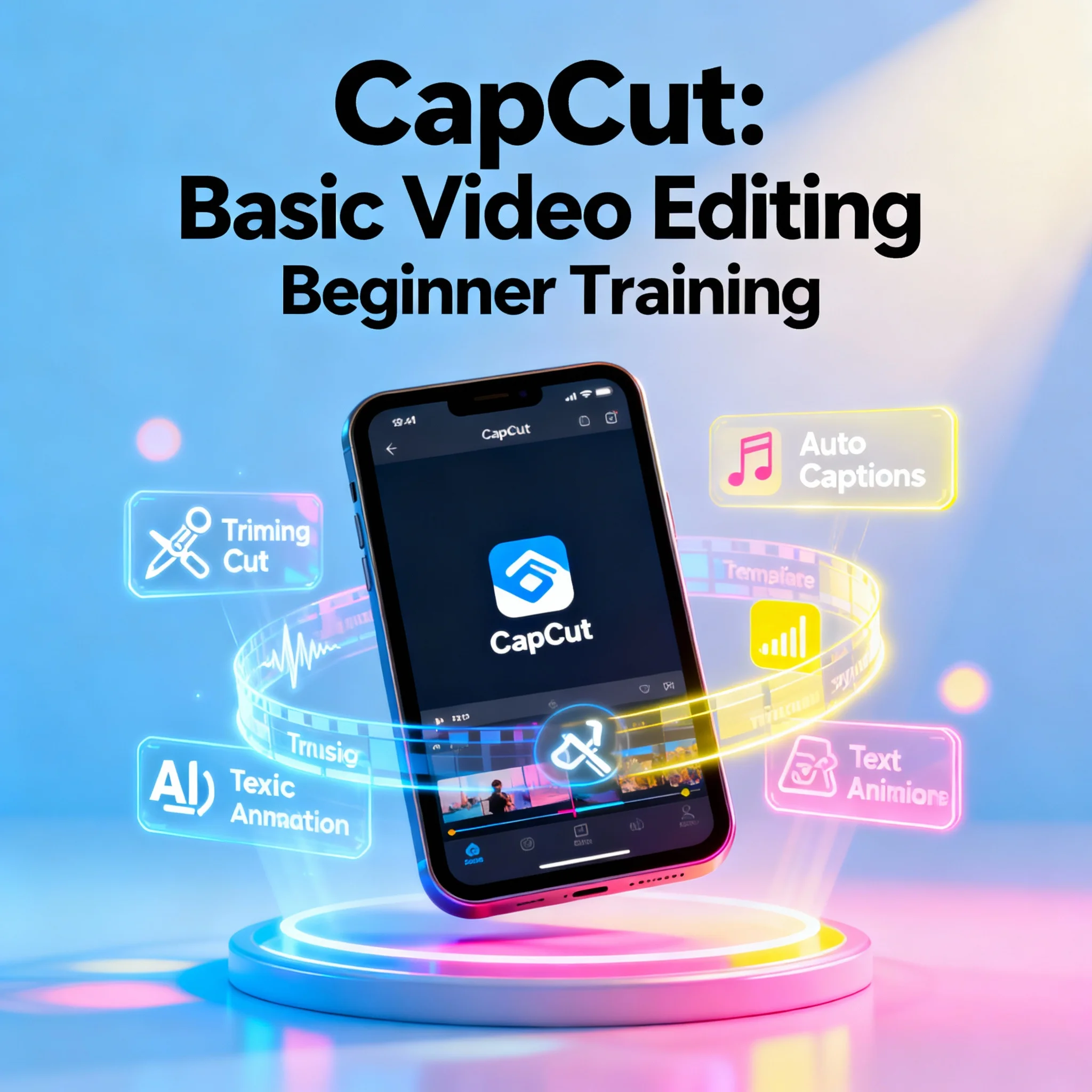 CapCut: Базовый видеомонтаж Обучение для начинающих PDF