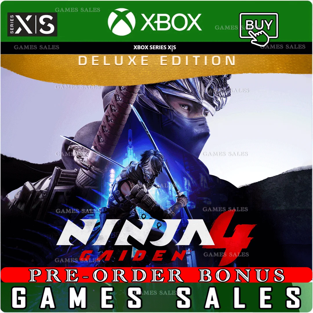 NINJA GAIDEN 4 DELUXEXBOXС БОНУСАМИ ПРЕДЗАКАЗА