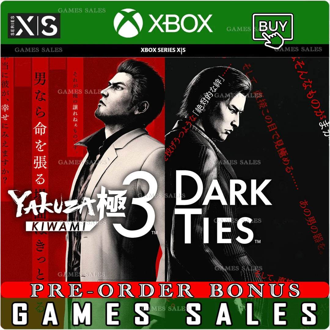 YAKUZA KIWAMI 3 & DARK TIES️XBOXПРЕДЗАКАЗ С БОНУСОМ