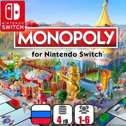 Monopoly For Nintendo Switch | Nintendo Switch 1/2