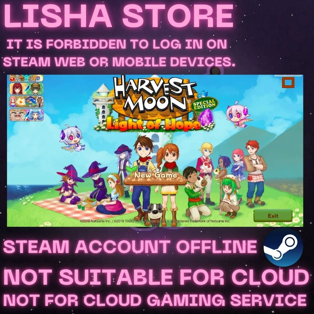 Harvest Moon: Light of Hope Complete Your Set 30/90 day