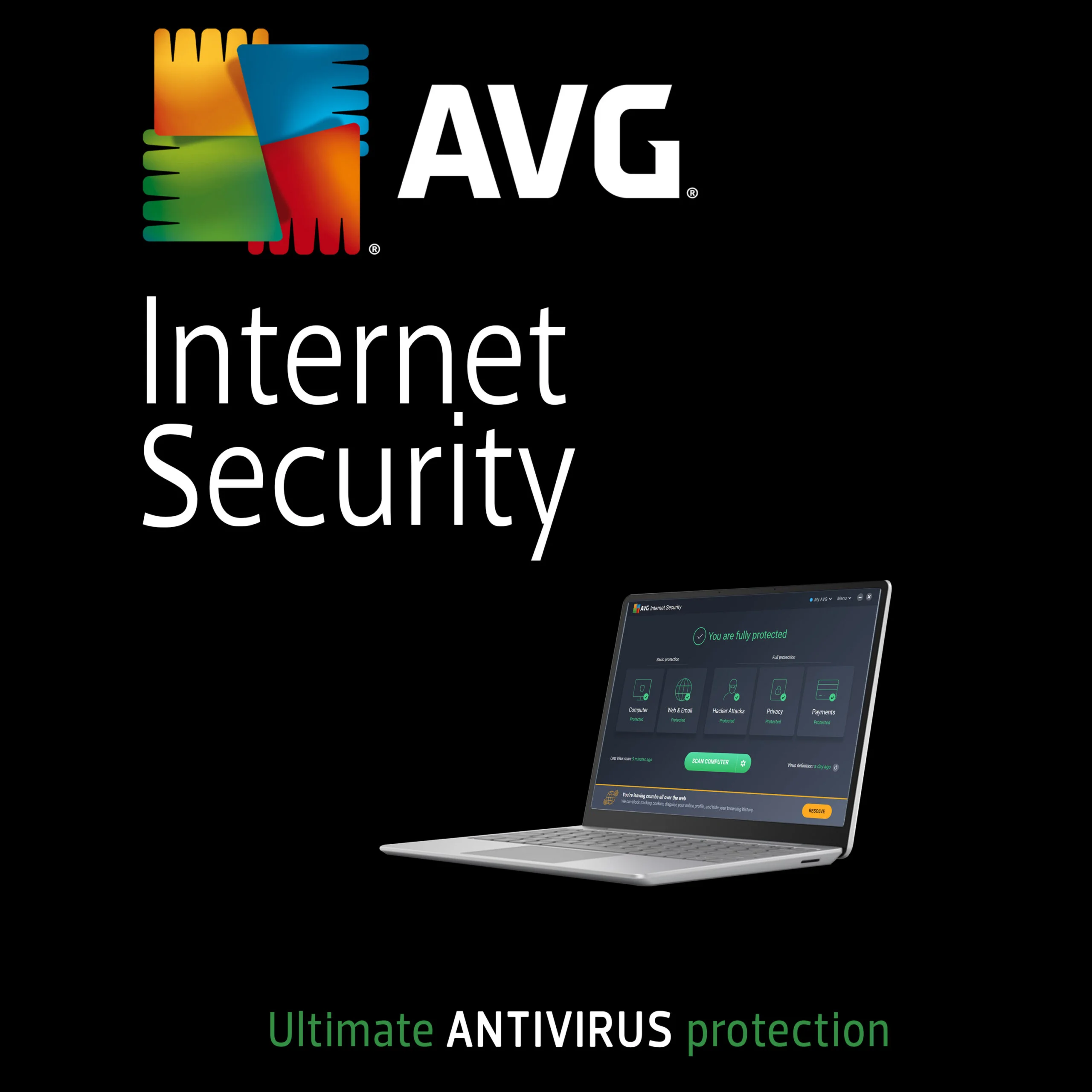 AVG INTERNET SECURITY 1ПК/1ГОД