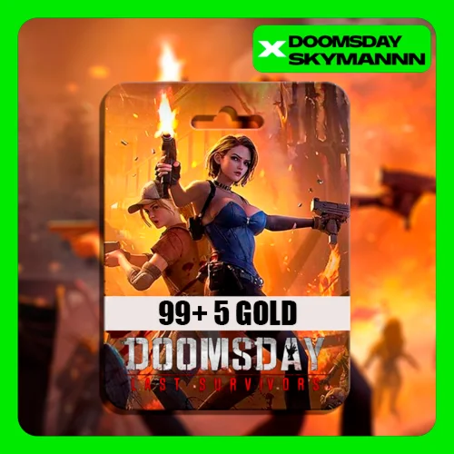 99+5 ЗОЛОТО DOOMSDAY: LAST SURVIVORS КАРТА ПОПОЛНЕНИЯ