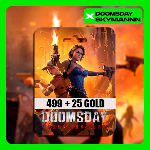 499+25 ЗОЛОТО DOOMSDAY: LAST SURVIVORS КАРТА ПОПОЛНЕНИЯ