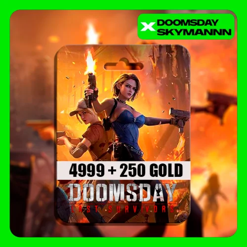 4999+250 ЗОЛОТО DOOMSDAY: LAST SURVIVORS КАРТА ПОПОЛНЕН