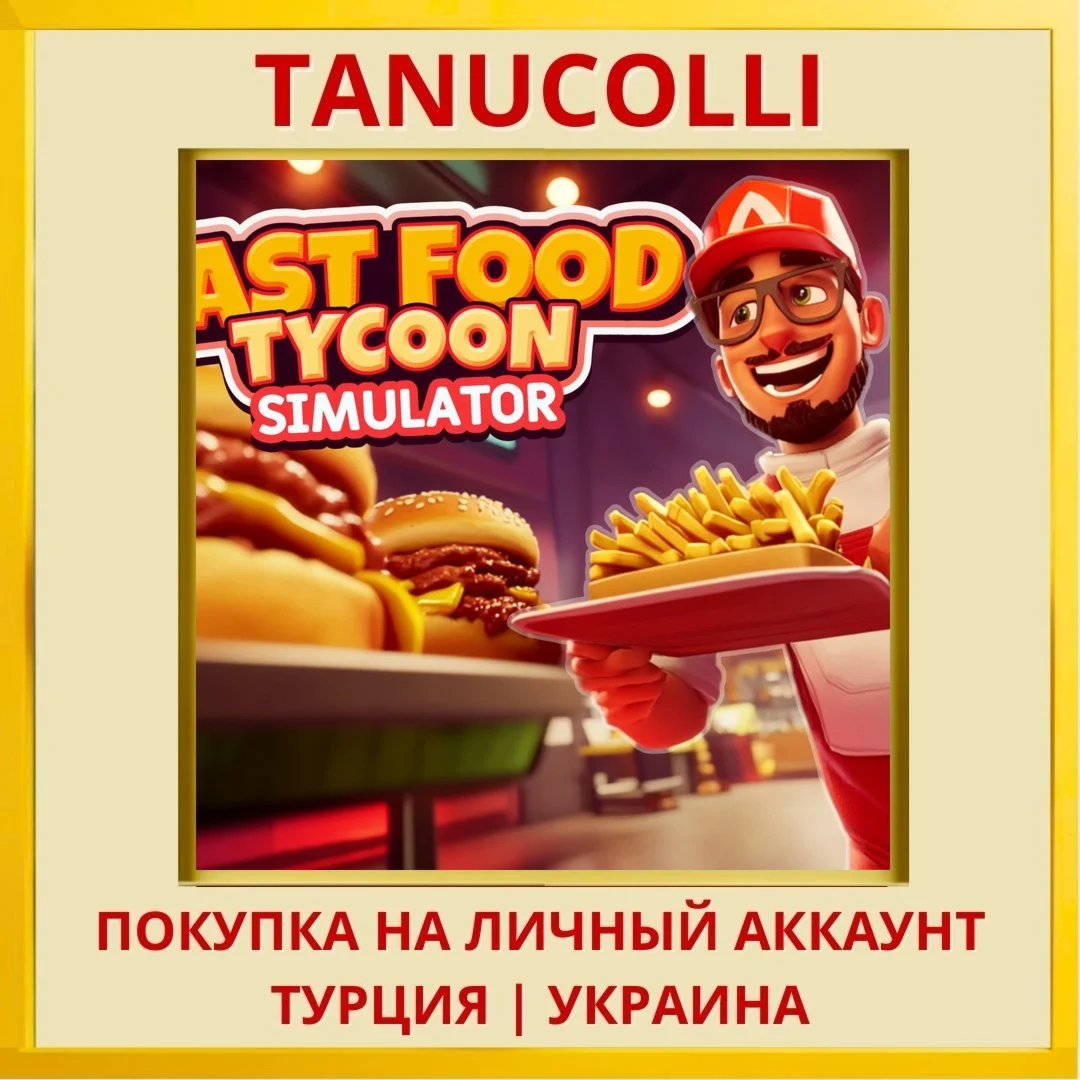 Fast Food Tycoon Simulator PS4/PS5/PS Турция/Украина