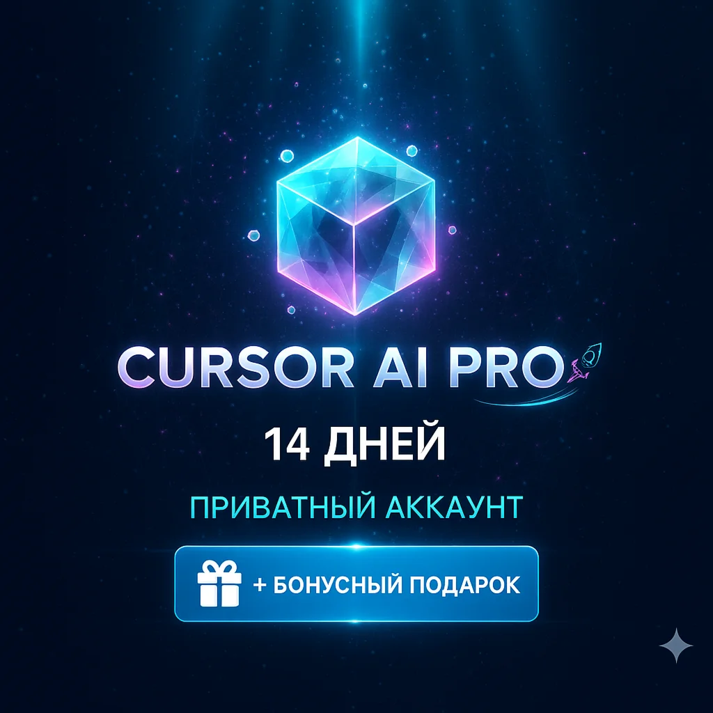 Cursor AI PRO | 14 дней | Премиум | Мгновенно